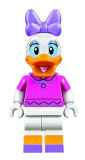 LEGO dis021 Daisy Duck - Dark Pink Top (71040)