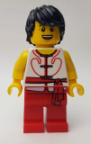 LEGO hol148 Dragon Boat Race Team Red/White Member 2