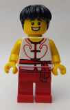 LEGO hol149 Dragon Boat Race Team Red/White Member 3