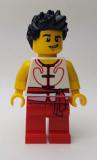 LEGO hol151 Dragon Boat Race Team Red/White Member 5