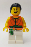 LEGO hol156 Dragon Boat Race Team Green/Orange Member 4
