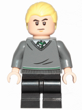LEGO hp262 Draco Malfoy, Slytherin Sweater, Black Medium Legs (30628)