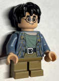 LEGO hp316 Harry Potter, Sand Blue Jacket, Smiling